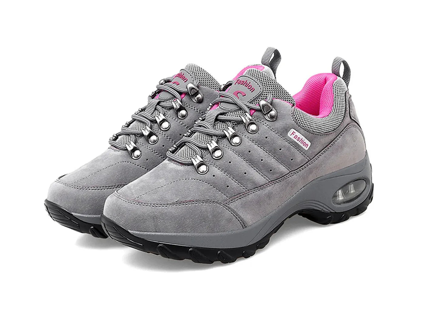 FitVille Women's Air-cushioned Hiking Shoes-2