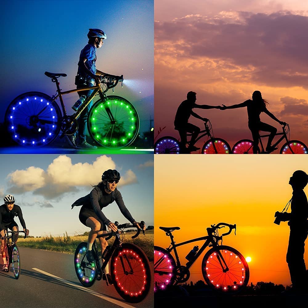 LED Bike Wheel Lights 2-Tire Pack-1