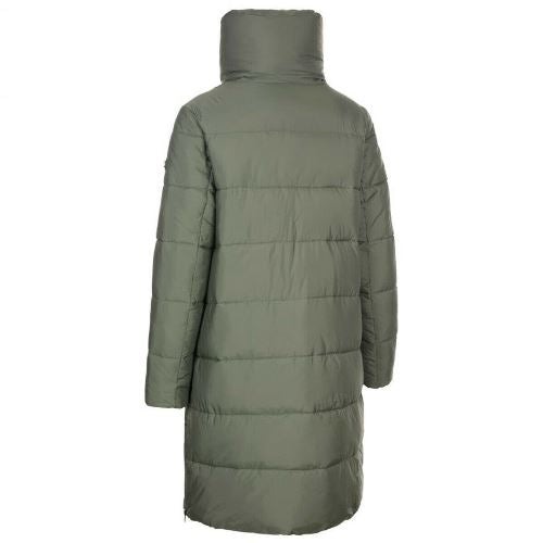 Ladies Trespass Faith Padded Long Length Jacket-4