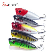 5pcs/set 5 Colored Fishing Lures - Memoriex 