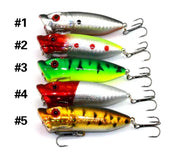 5pcs/set 5 Colored Fishing Lures - Memoriex 