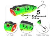 5pcs/set 5 Colored Fishing Lures - Memoriex 