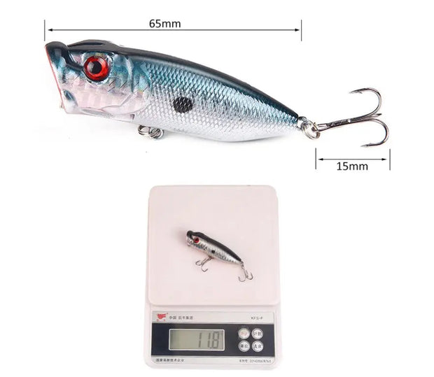 5pcs/set 5 Colored Fishing Lures - Memoriex 