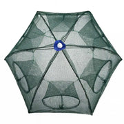 6 Hole Fishing Net Folded Portable Hexagon Network Casting Nets - Memoriex 