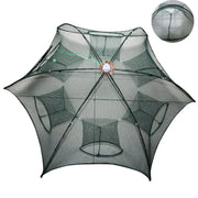 6 Hole Shrimp Catcher Trap Cages Mesh  Aquarium  Fishing Net - Memoriex 