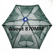 6 Hole Shrimp Catcher Trap Cages Mesh  Aquarium  Fishing Net - Memoriex 