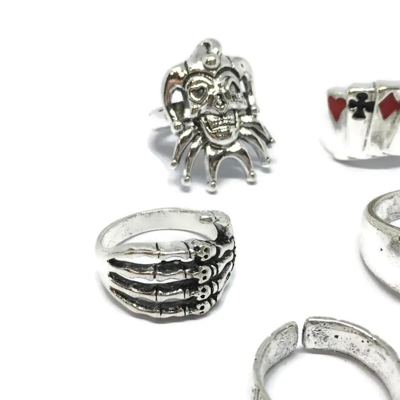 6 Piece Jester Ring Set-2