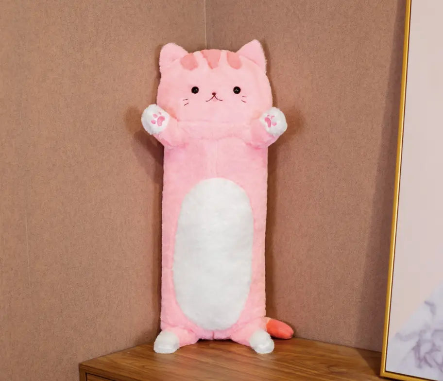 60cm Kawaii Cat Pillow Plush Toy-2