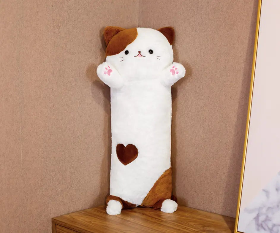 60cm Kawaii Cat Pillow Plush Toy-3