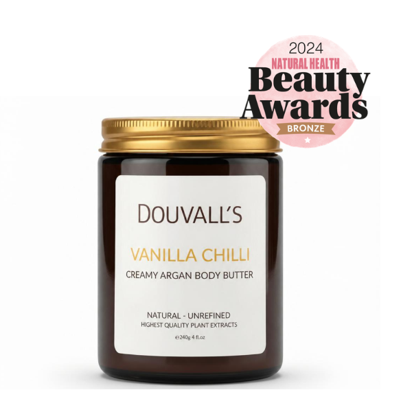 Organic Creamy Argan Body Butter Vanilla Chilli 240ml-0