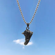 New Hip-Hop Accessories Sweater Chain Military Titanium Steel Necklace Men's Jewelry - Memoriex