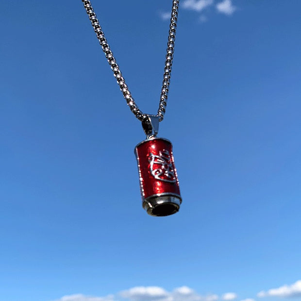 New Hip-Hop Accessories Sweater Chain Military Titanium Steel Necklace Men's Jewelry - Memoriex