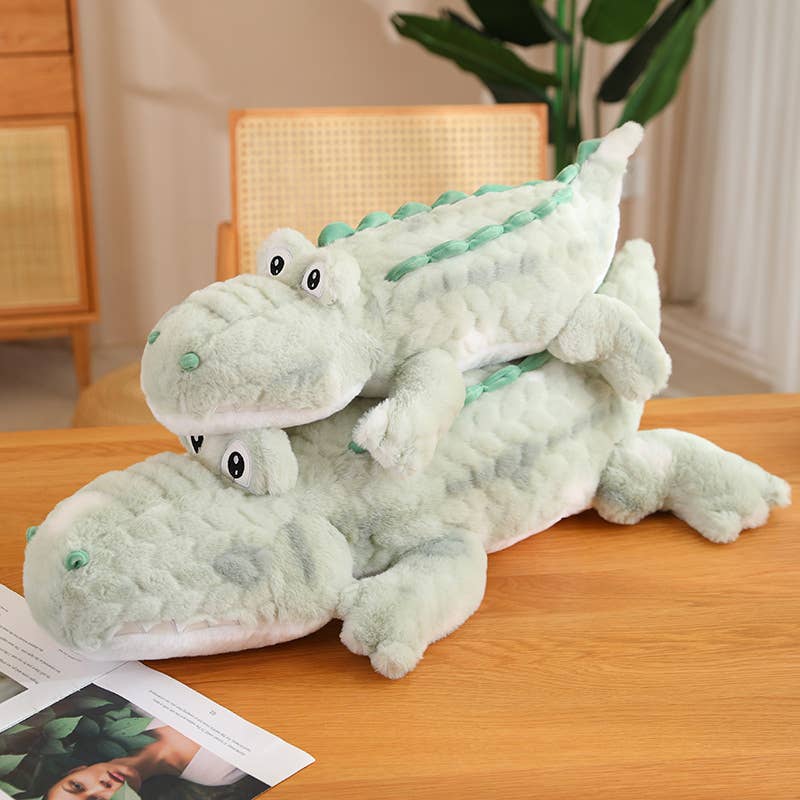 Crocodile Soft Stuffed Cushion Pillow-0