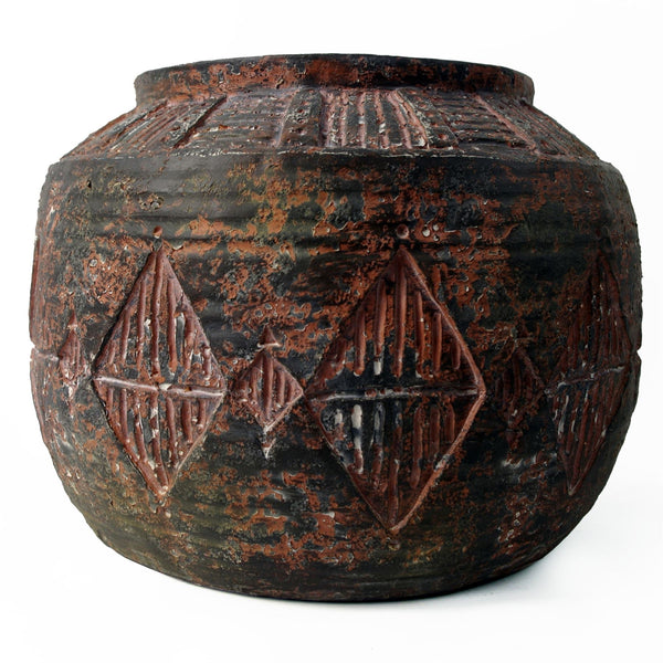 Large Planters Plant Pots Aztec Diamond Large Planter 27cm x 36cm Botanik-0