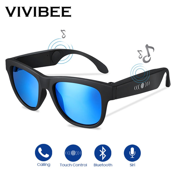 Bone Conduction Smart Sunglasses | Bluetooth Audio & Polarised Lenses for Men & Women
