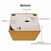 Automated Plastic Coin Bank in Panda/Cat Shape - Electronic Deposit, Savings for Kids, Great Gift - Memoriex