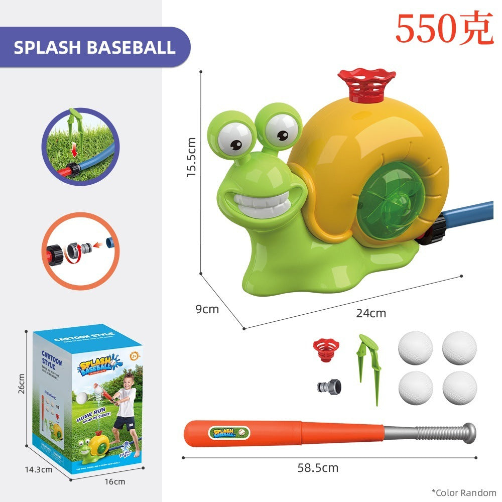 Snail Water Sprinkler  Water Sprinkler Baseball Toy - Memoriex 