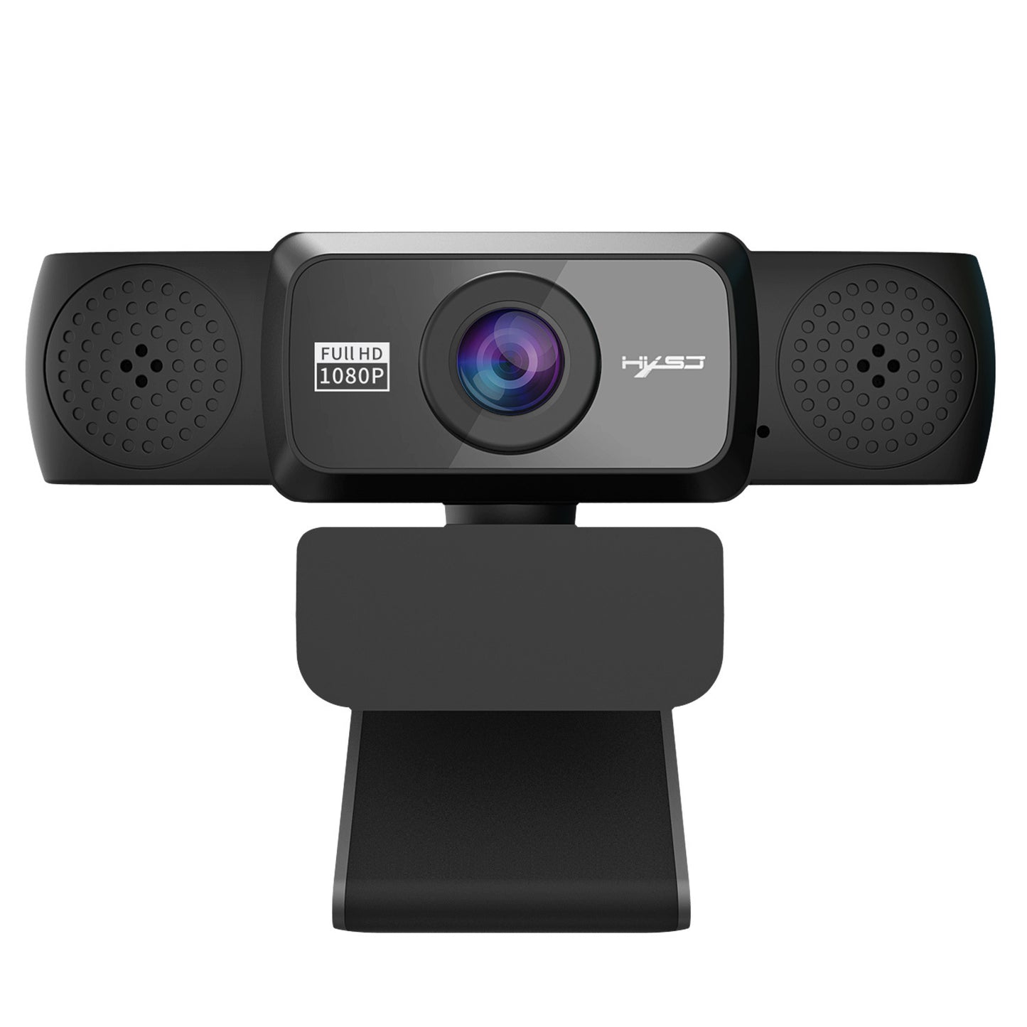 1080P high-definition computer camera with 360 degree rotatable video conferencing and live streaming of online courses