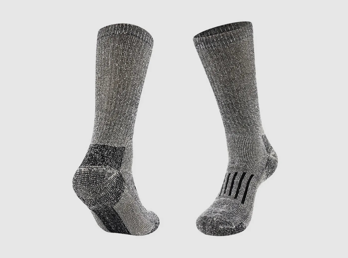 FitVille Cozy Crew Socks 2-Pair Bundle (Unisex)-5