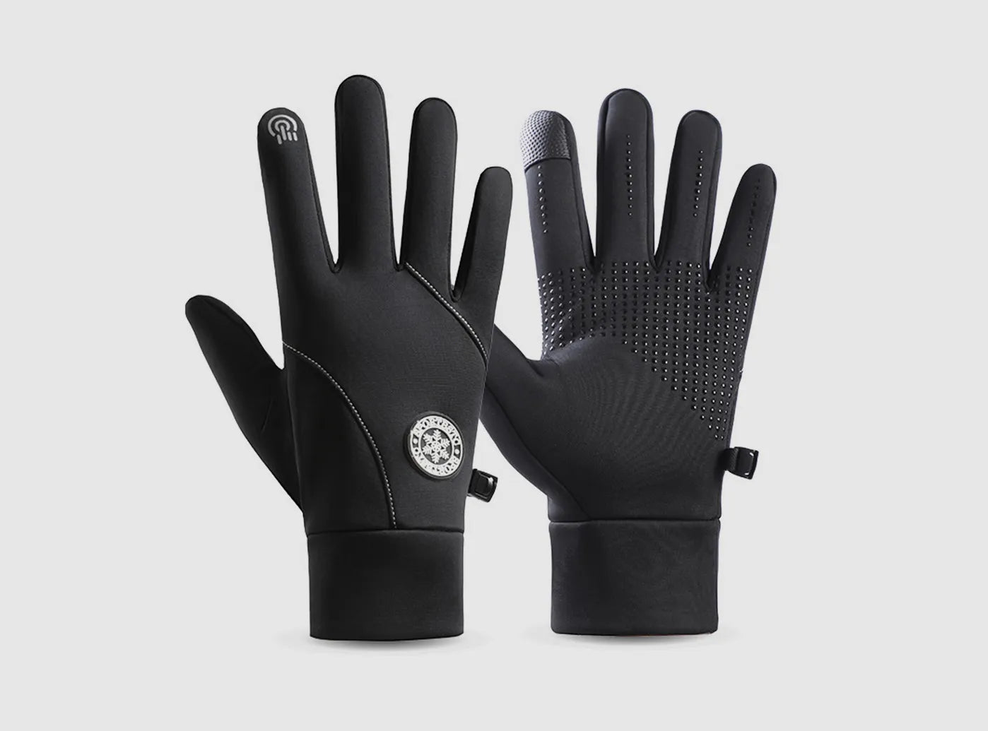 FitVille Windproof Cycling Gloves (Unisex)-1