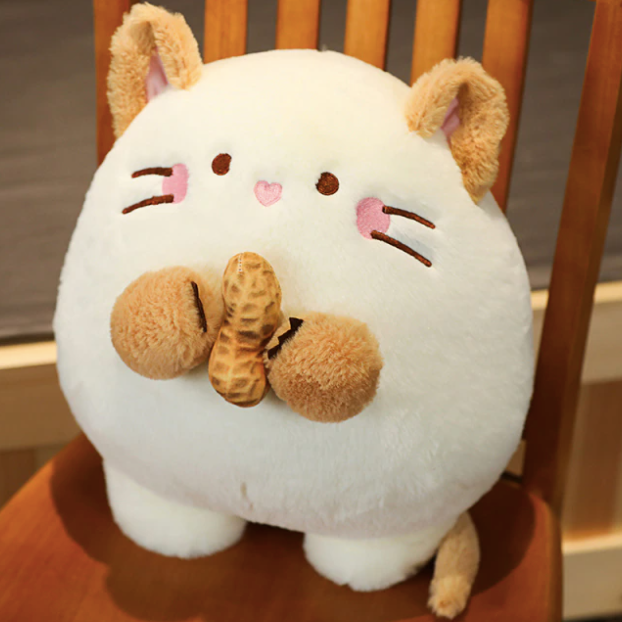 Fat Mouse with Peanut Plush Toy-1