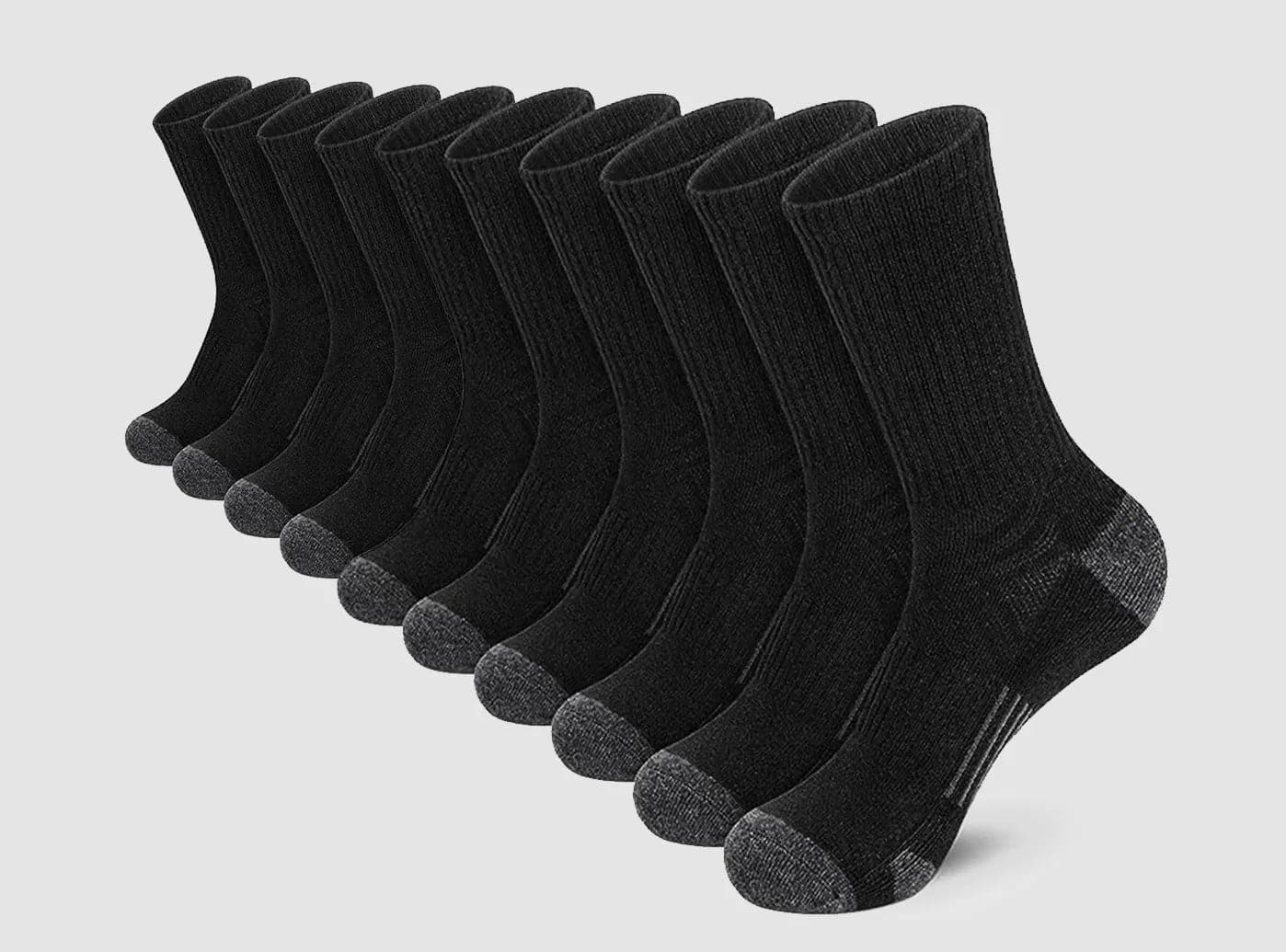 Sport Step Athletic Mid Socks 5-Pair Bundle (for Men)-0