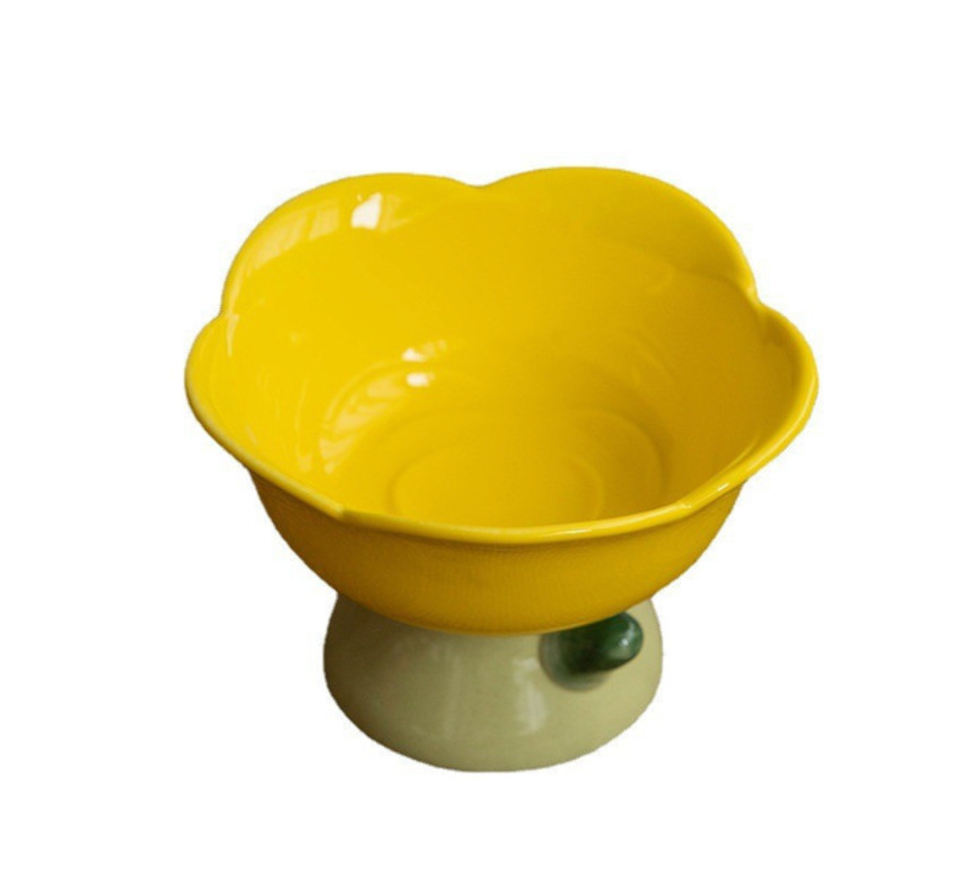 Flower Shape Pet Food Bowl-5