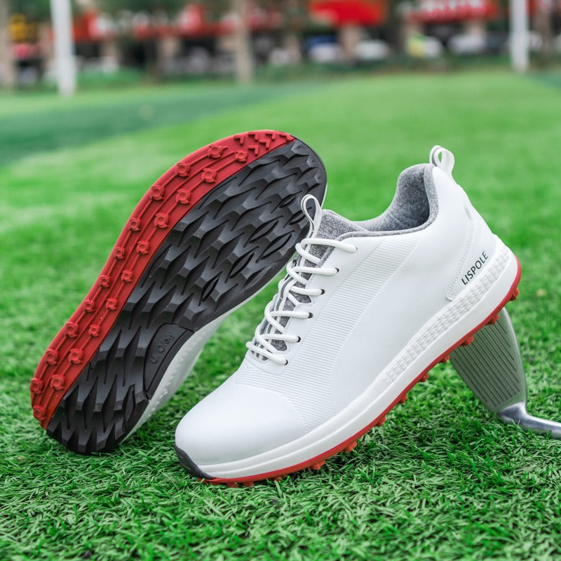 Men's professional waterproof golf shoes