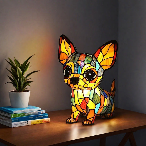 Animal resin LED night light, a cute bedside lamp for living rooms and bedrooms. - Memoriex