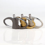 2025 Metal Keychain Lighter, ignite, waterproof, black - Memoriex