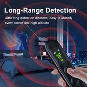 Portable Camera Detector & Bug Sweeper | Multifunctional Anti-Spy Device for Hidden Cameras & GPS Trackers - Memoriex