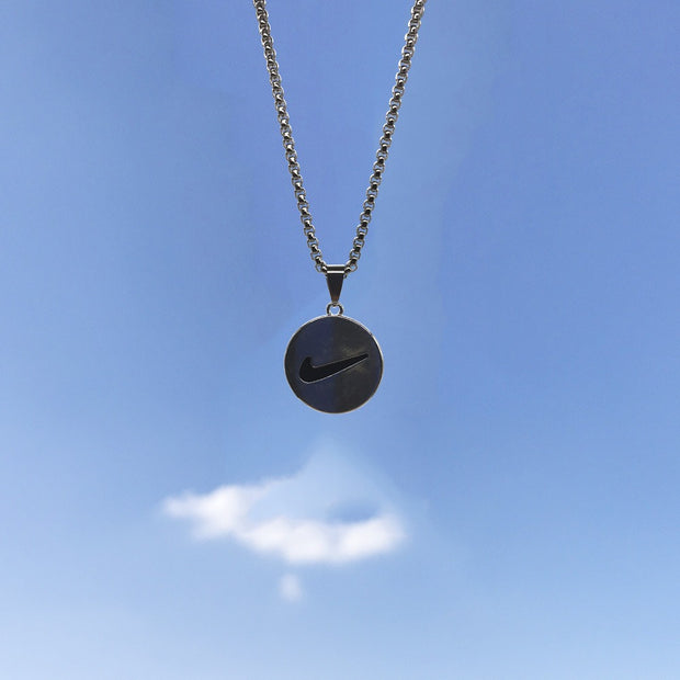 New Hip-Hop Accessories Sweater Chain Military Titanium Steel Necklace Men's Jewelry - Memoriex