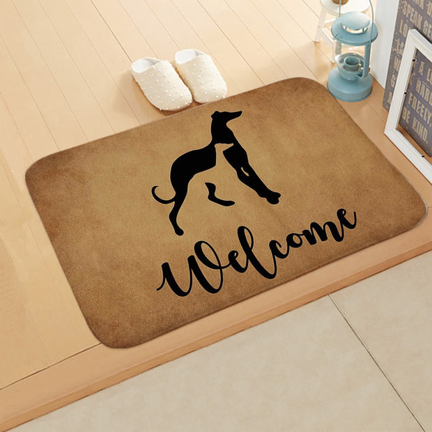 Welcome Doormat Entrance Anti-Slip Mat Hallway 10 Patterns Printed Carpet For Room Bedroom Home Kitchen Door Mat Art Pad - Memoriex