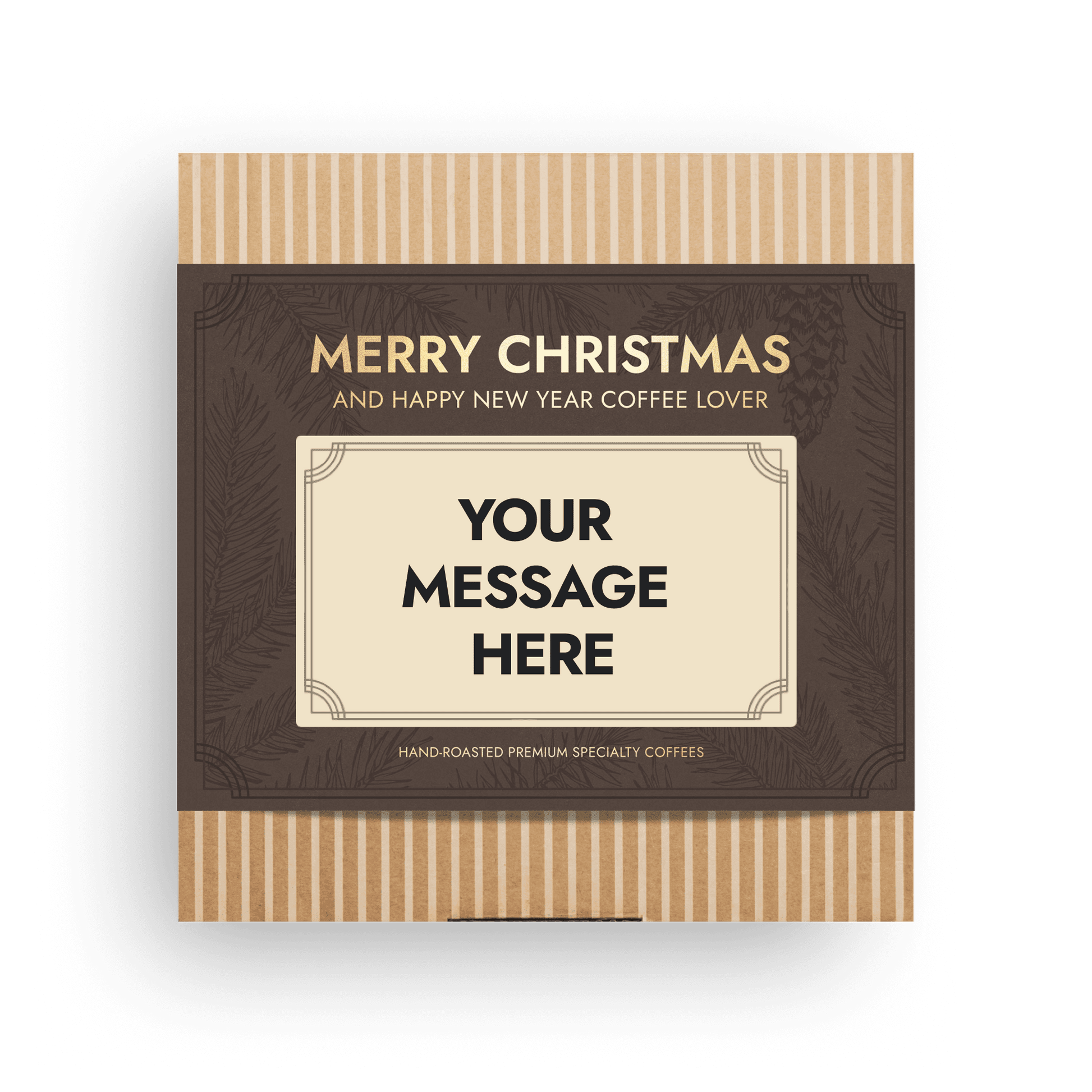 PERSONALIZABLE SPECIALTY COFFEE BEAN CHRISTMAS GIFT BOX-0