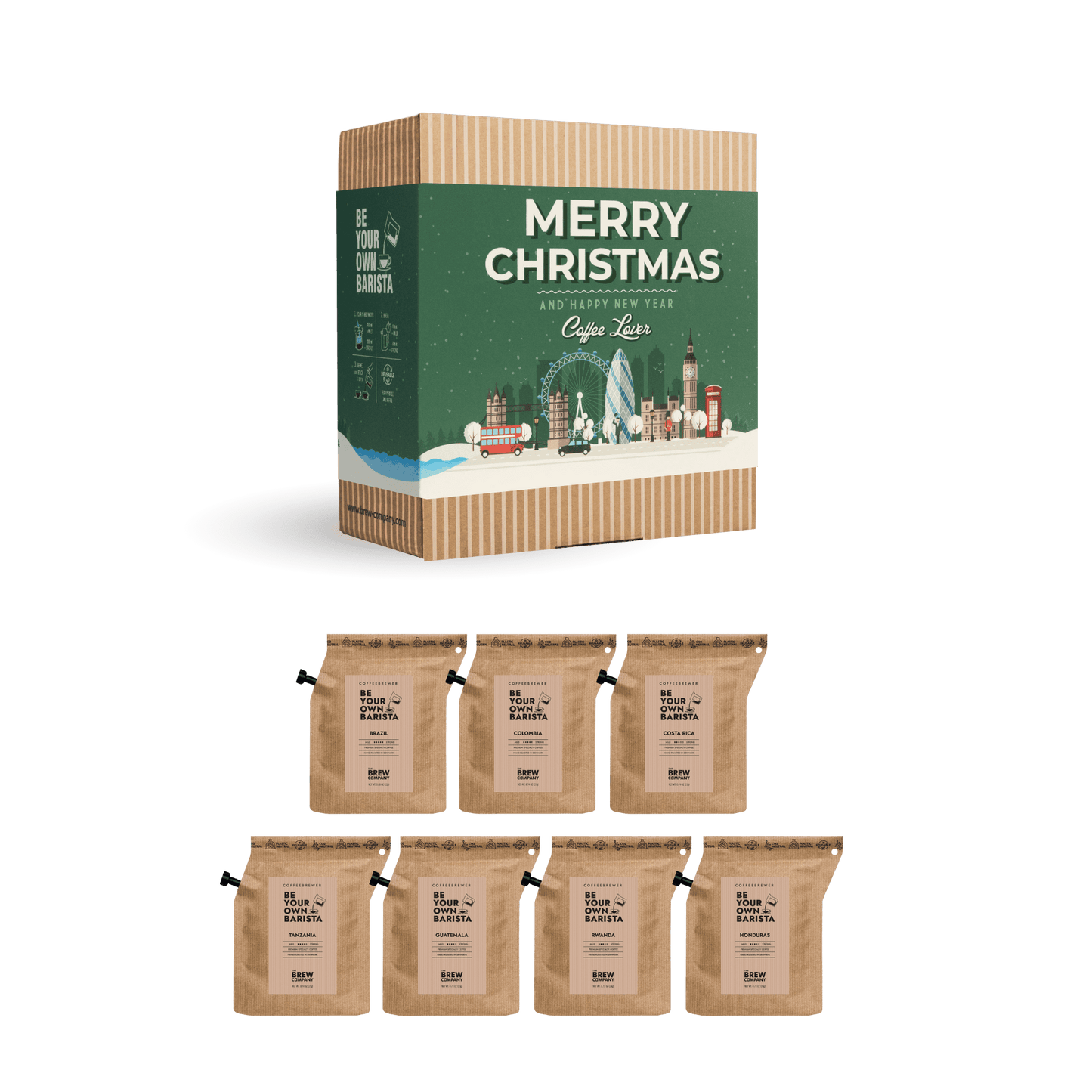 MERRY CHRISTMAS SPECIALTY COFFEE GIFT BOX-1