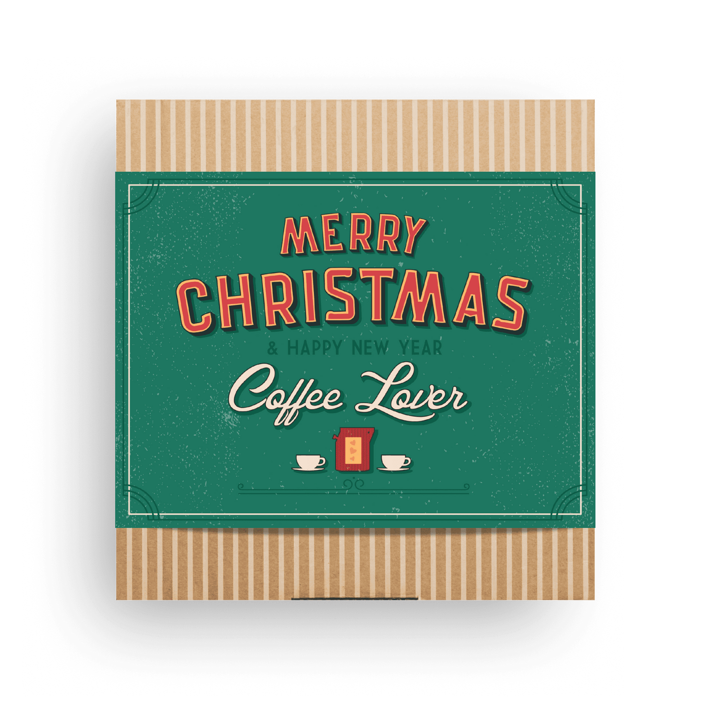 MERRY CHRISTMAS RETRO COFFEE GIFT BOX-0