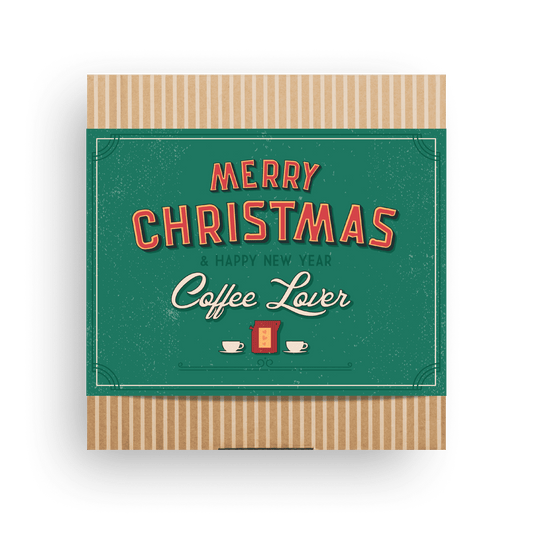 MERRY CHRISTMAS RETRO COFFEE GIFT BOX-0