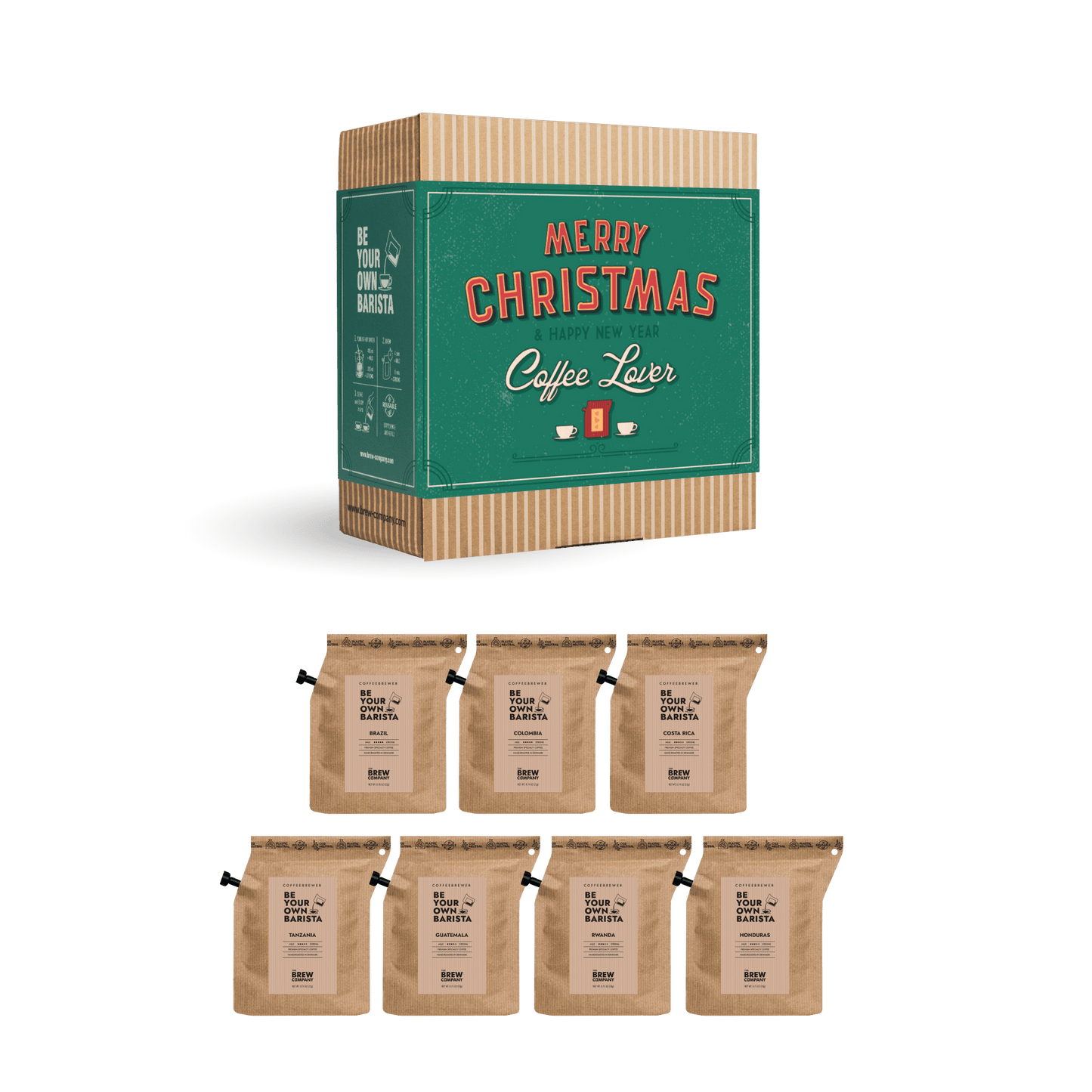 MERRY CHRISTMAS RETRO COFFEE GIFT BOX-1