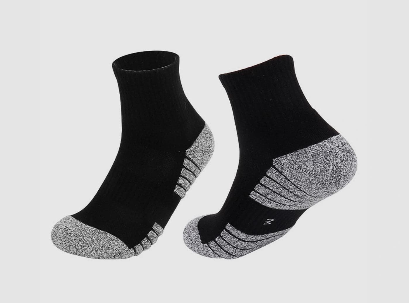 Sport Step Athletic Ankle Socks 3-Pair Bundle (Unisex)-0