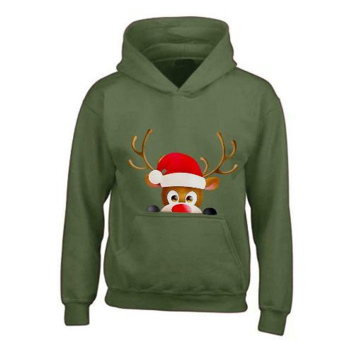 Kids XMAS1 "Hiding Reindeer" Hoodie-6