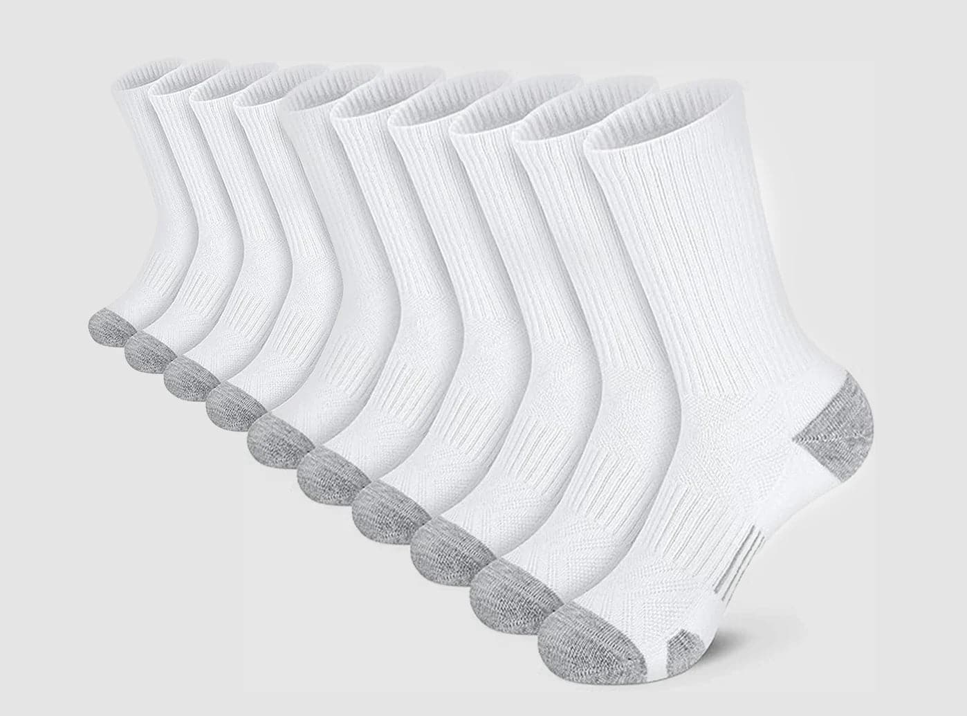 Sport Step Athletic Mid Socks 5-Pair Bundle (for Men)-7