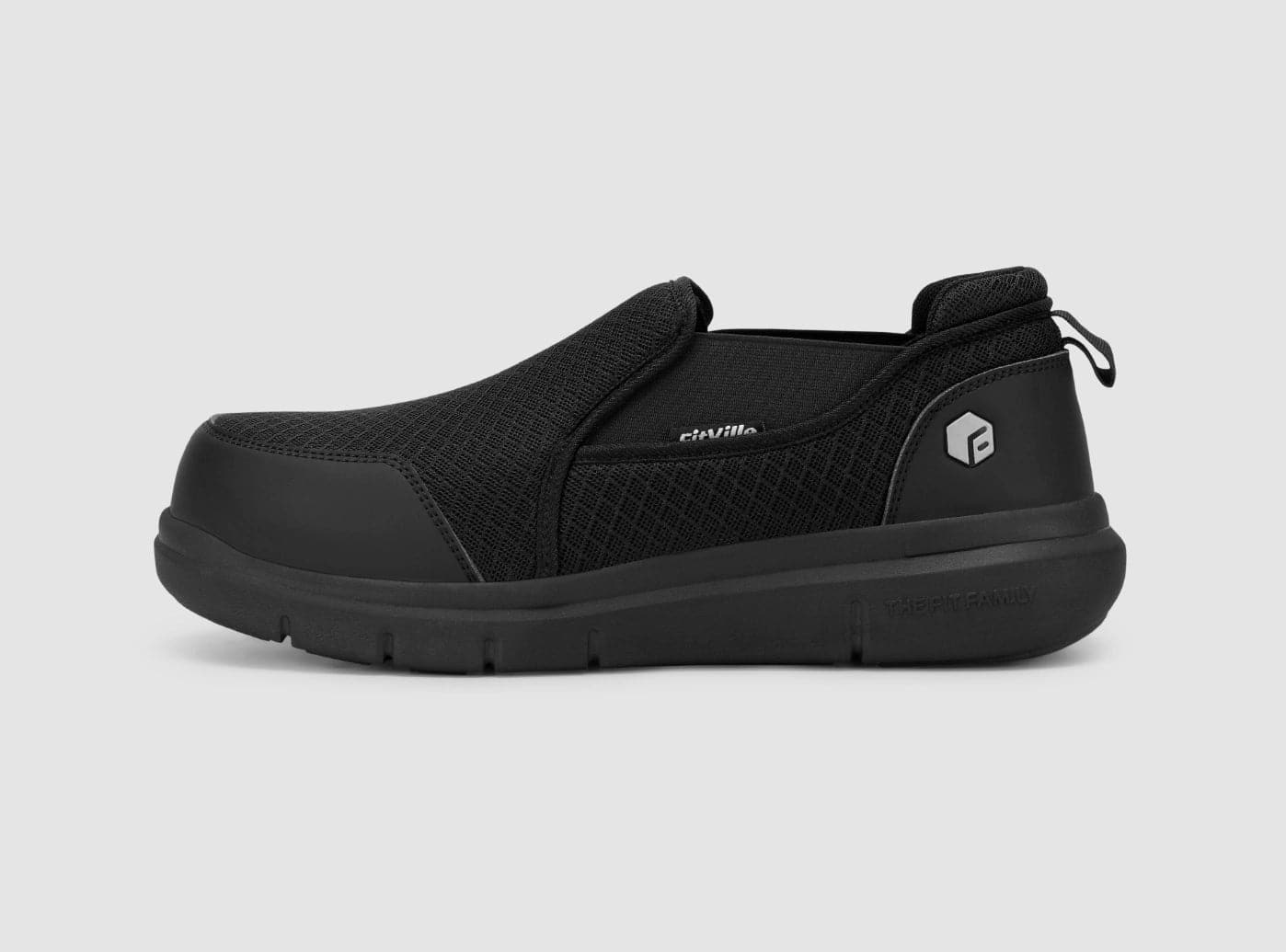  Men's Composite Toe Slip-On Safety Shoes V1-0