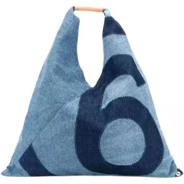 Portable Tote Bag Adult Denim Cloth - Memoriex 