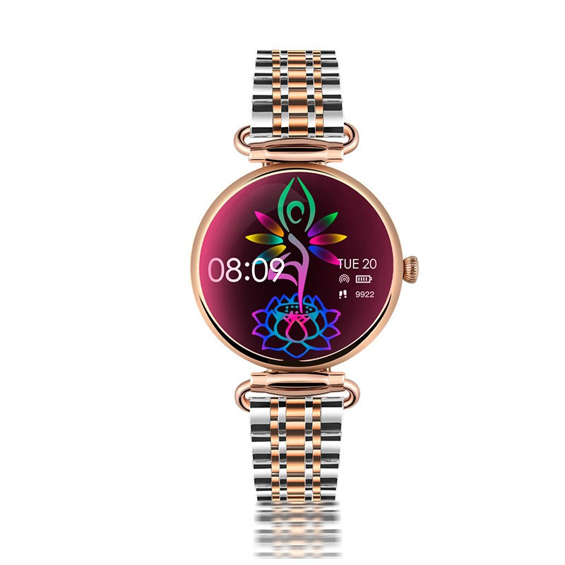 Women's smartwatch Bluetooth call heart rate blood oxygen sleep health monitoring sports watch - Memoriex 