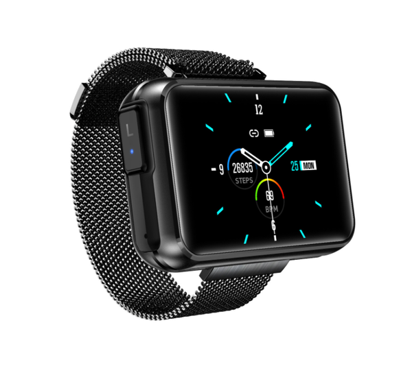 Smartwatch with Wireless Earbuds | Bluetooth Headphones, Sport & Fitness Tracker for Men & Women