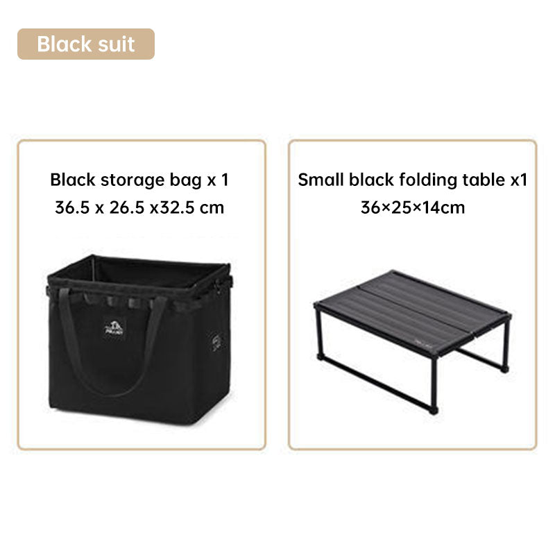 Outdoor Camping Portable Folding Storage Bag Equipment Tent Camping Cutlery Square Organizer Box - Memoriex 