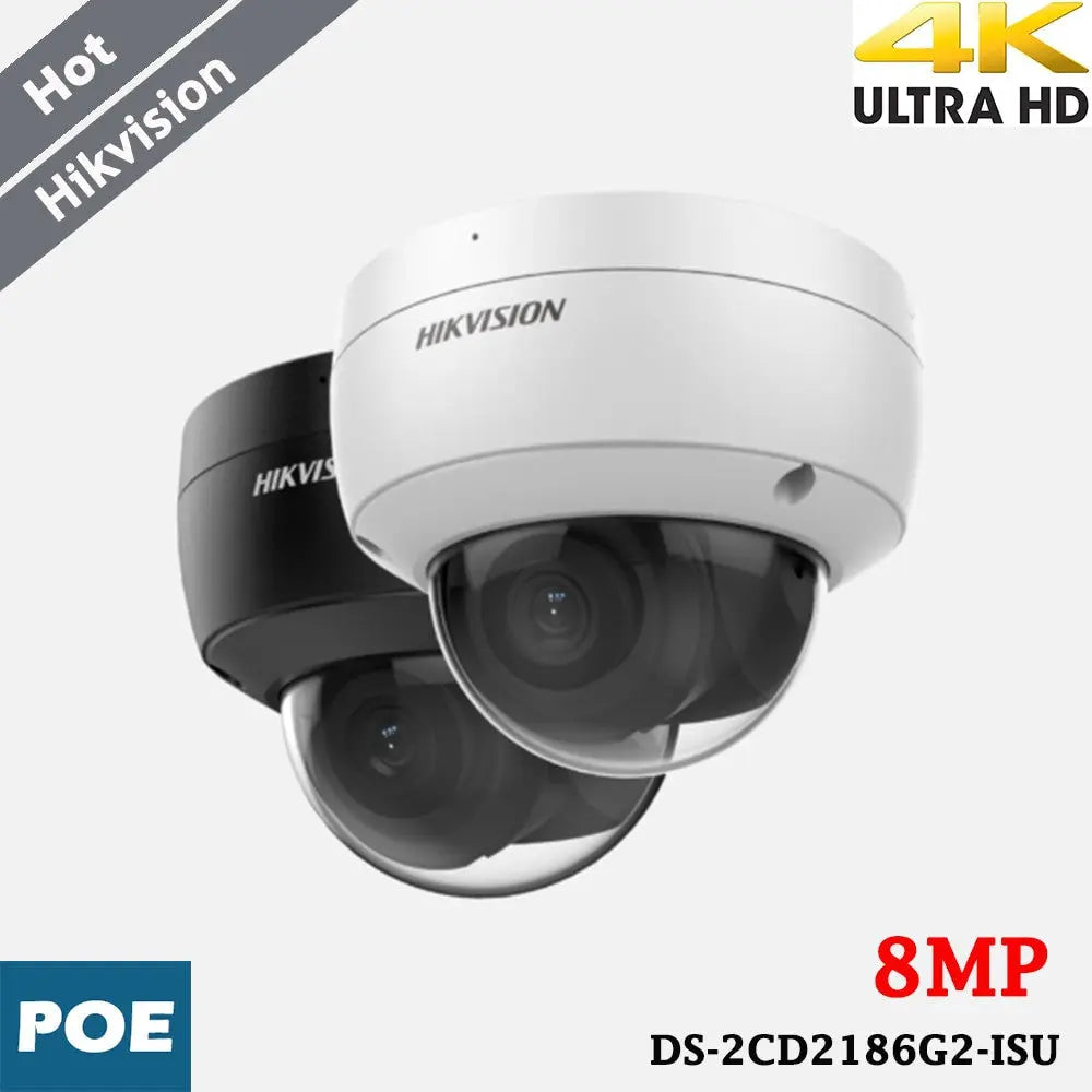 8MP 4K Security Camera Excellent Low-light H.265+ Built-in MIC Audio-1