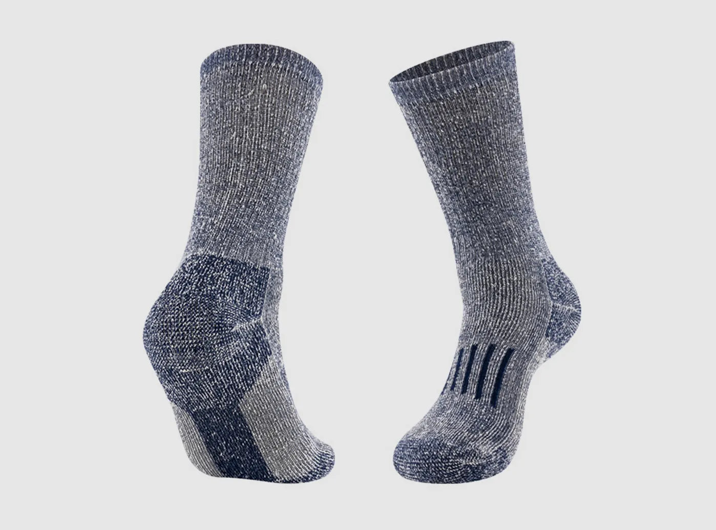 FitVille Cozy Crew Socks 2-Pair Bundle (Unisex)-0