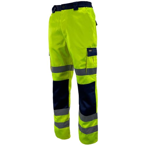 Hi Vis Polycotton Cargo Trousers - HV516-9