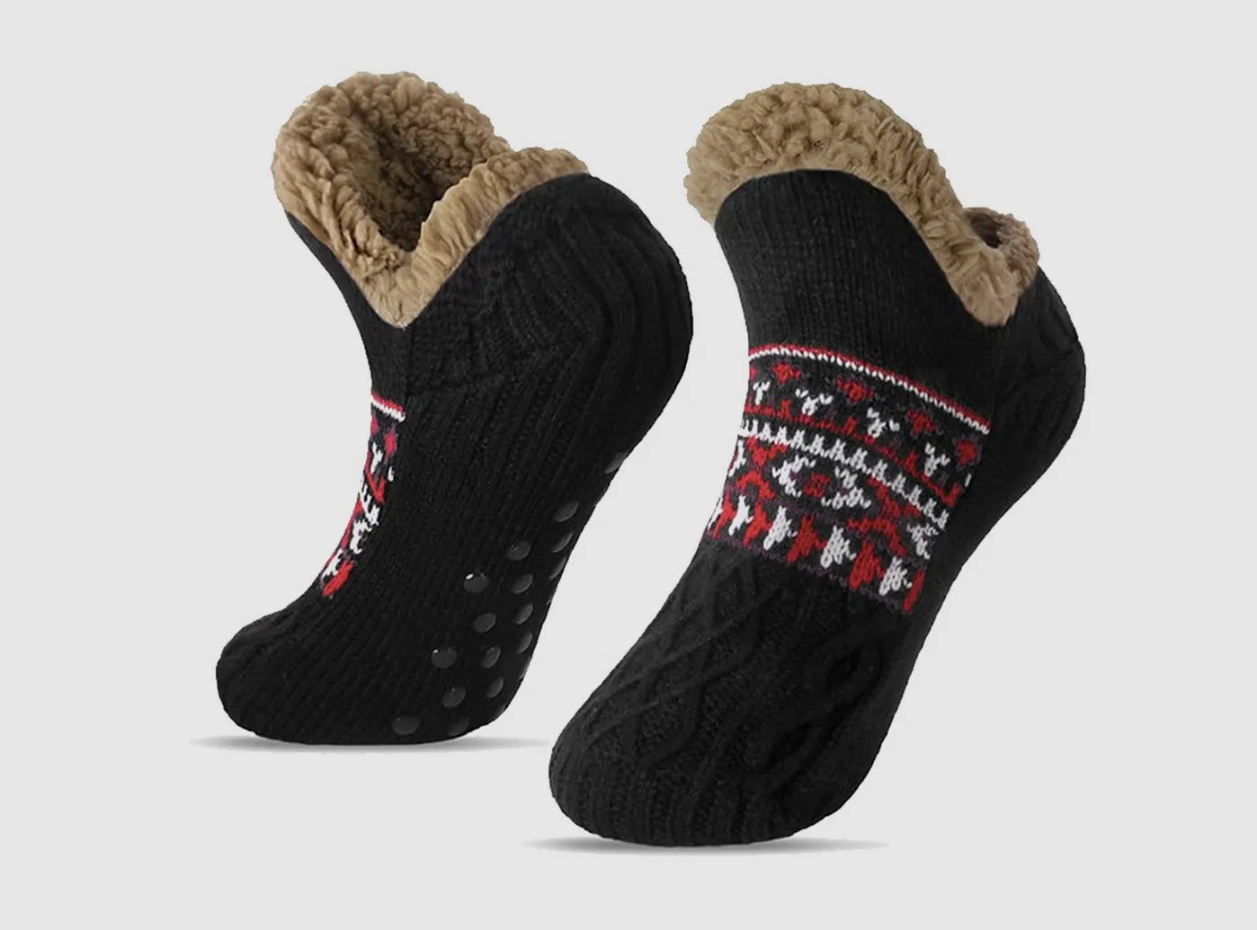 FitVille Knitted Thermal Socks (Unisex)-8